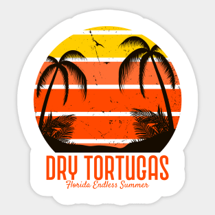 DRY TORTUGAS T-SHIRT Sticker